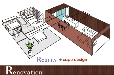 リノベーション オープンハウス
