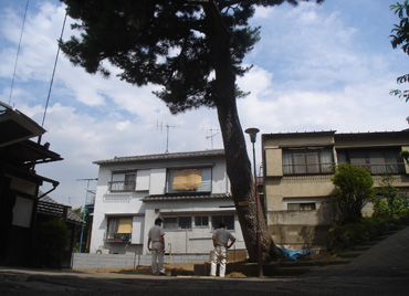 地鎮祭でした。